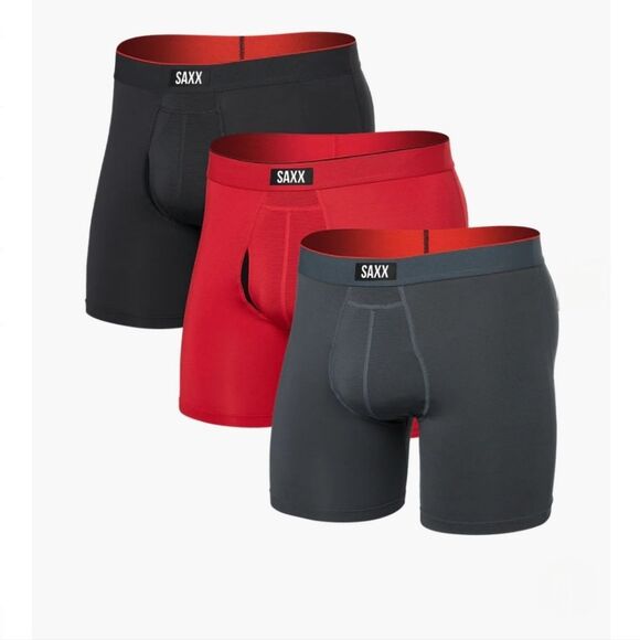 Saxx Multi-Sport Mesh 3pk Boxer Briefs - Picture 1 of 3